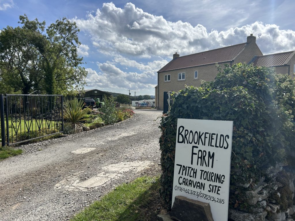Caravan Park Yorkshire Dales, Caravan Park Wensleydale, Caravan Park Leyburn. England, UK.